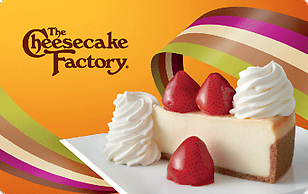 The cheesecake factory holiday gift card