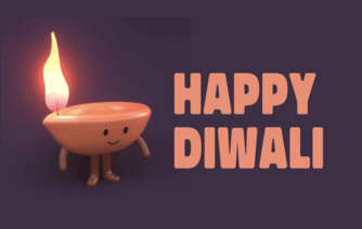 Holiday message to employees for Diwali