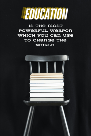 education is the most powerful weapon which you can use to change the world