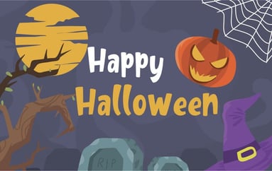 Holiday message to employees for Halloween