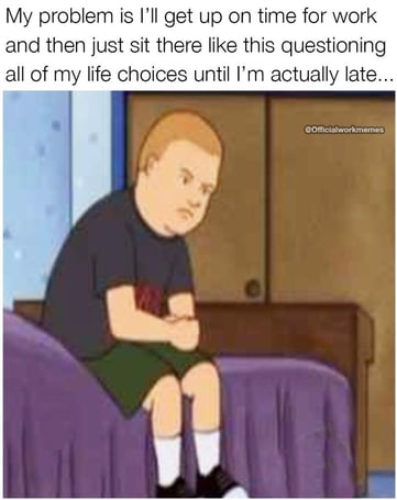 Bobby (King of the Hill) Meme about questioning life choices