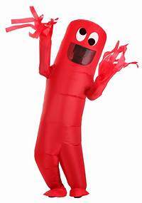 Adult Wacky, Waving, Inflatable Tube Man Costume - Walmart.com