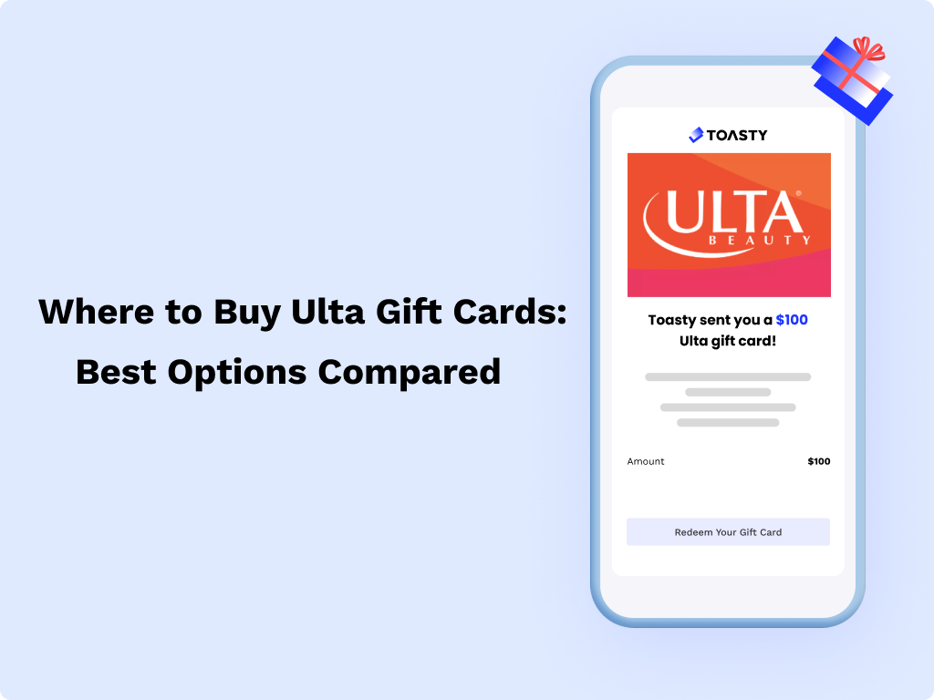 Where to Buy Ulta Gift Cards: Best Options Compared